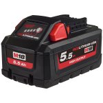 Milwaukee M18 HB5,5 –5.5Ah – Zboží Mobilmania