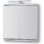 HOPA Vrchní zrcadlová skříňka ARLES s LED osvětlením, rozměry skříněk 50 × 64 ×15 cm OLNARL50 – Zboží Dáma