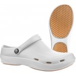 FitClog zdravotní pantofle EVA pěna přírodní kůže bílé – Hledejceny.cz