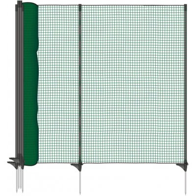 VNT electronics s.r.o. Univerzální zelená ohradníková síť, nevodivá FIX, délka 15 m, výška 90 cm – Hledejceny.cz