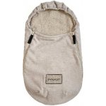 Pinkie Lehký s podélnými otvory Fur Teddy 0 - 12 m Cream – Hledejceny.cz