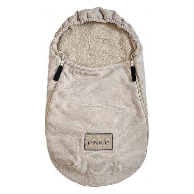 Pinkie Lehký s podélnými otvory Fur Teddy 0 - 12 m Cream – Hledejceny.cz