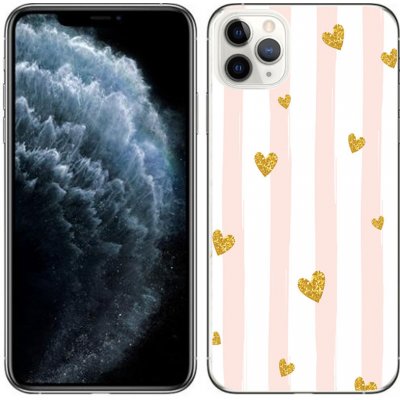 PROTEMIO 28322 MY ART Ochranný kryt Apple iPhone 11 Pro Max HEARTS (006) – Zboží Mobilmania