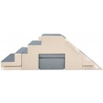 eliNeli Multifunkční pěnové hřiště velvet – Zboží Živě