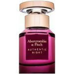 Abercrombie & Fitch Authentic Night parfémovaná voda dámská 30 ml – Hledejceny.cz