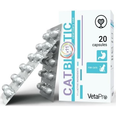 VetaPro Cat Biotic 20 cps. – Hledejceny.cz