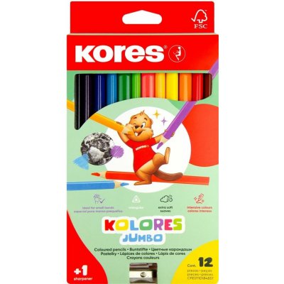 Kores Kolores Jumbo 93512 12ks – Zboží Dáma