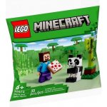 LEGO® Minecraft 30672 Steve s mládětem pandy – Zboží Dáma