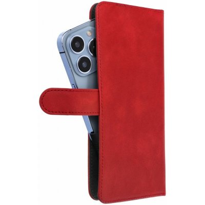 Universal Book Case Common Size M Samsung Galaxy S21 / Note / Note 2 / Note 3 / S10 / Huawei P30 Lite / P9 / P9 Lite / Sony Xperia Z3 / Z4 / Z5 Red – Zboží Živě