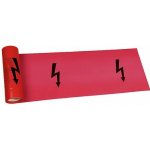 Anticor fólie výstražná rudá s bleskem 220 mm x 20 m – Sleviste.cz
