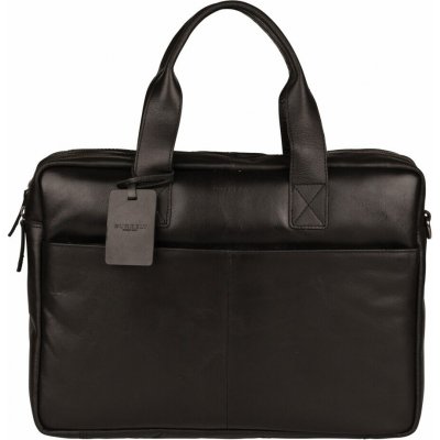 BURKELY Kožená pracovní taška na notebook 14" Jesse 9007980.22.10 černá – Zboží Živě