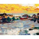 Zuty Malování podle čísel RYBÁŘSKÁ VESNIČKA – Hledejceny.cz