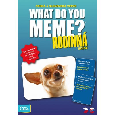 Albi What Do You Meme CZ: Rodinná edice – Zboží Mobilmania