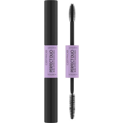 Catrice Perfect Duo XXL Effect objemová a prodlužující řasenka 2 v 1 Black 8 ml – Hledejceny.cz