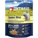 Krmivo pro psa Ontario Senior Mini Lamb & Rice 0,75 kg