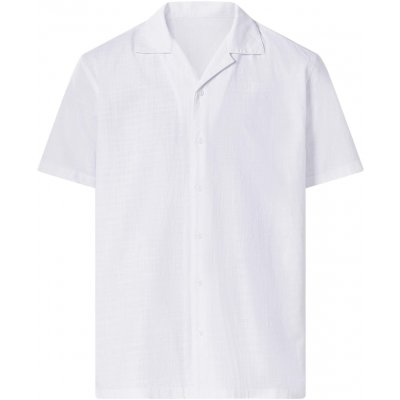 esmara Men pánská košile s krátkými rukávy regular fit bílá – Sleviste.cz