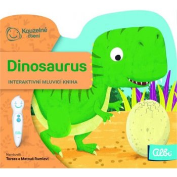 ALBI Kouzelné čtení Minikniha s výsekem Dinosaurus