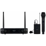 Fonestar SONAIR-2MP - Sada ručního a klopového mikrofonu s pevnou frekvencí v UHF pásmu – Zboží Živě