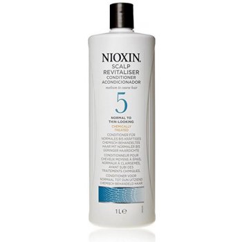 Nioxin System 5 lehký kondicionér pro mírné řídnutí normálních až silných přírodních i chemicky ošetřených vlasů Scalp Revitaliser Conditioner Medium to Coarse Hair Normal to Thin-Looking 1000 ml