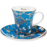 Goebel Šálek a podšálek Almond Tree Blue Artis Orbis Vincent van Gogh 100 ml – Zboží Mobilmania