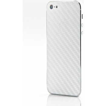 Pouzdro SlickWraps Carbon iPhone 5 bílé