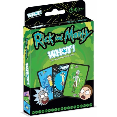 WHOT Rick and Morty karetní hra typu Uno