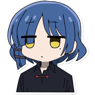 Bocchi the Rock Samolepka Surprised Yamada – Zboží Živě