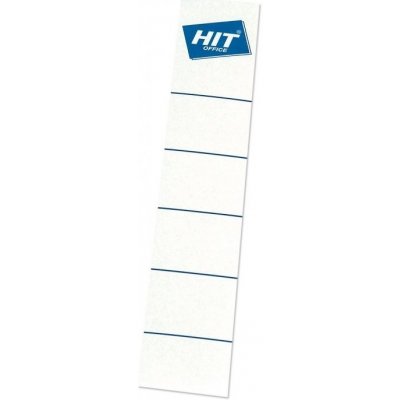 Hit Office Etikety HIT na pořadače, hřbet 50mm samolepící bílé, 1bal/10ks – Hledejceny.cz