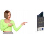 Parker Inkoustové bombičky modré 1502/0150384 5 ks – Zboží Živě