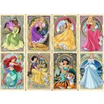 RAVENSBURGER Disney Secesní princezny 1000 dílků – Zboží Dáma