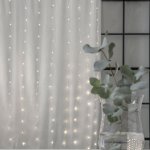 Světelný LED závěs výška 200 cm Star Trading Dew Drop stříbrný – Hledejceny.cz