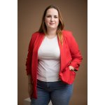 Elegantní sako COLOR Černá – Zboží Mobilmania