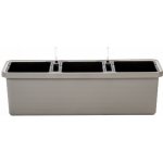 Truhlík samozavlažovací BERBERIS TRIO Taupe (šedá) 117 cm – Hledejceny.cz