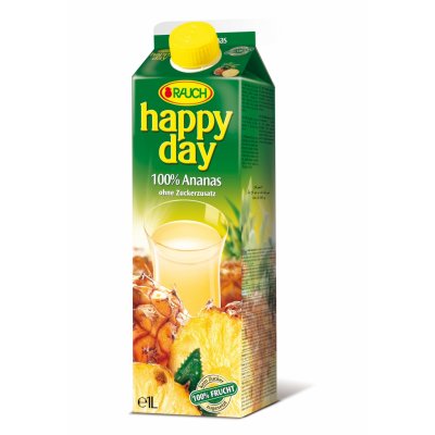 Rauch Happy Day ananas 100% 1l – Hledejceny.cz