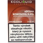 Ecoliquid Premium 2Pack Coconut Coffee 2 x 10 ml 12 mg – Hledejceny.cz