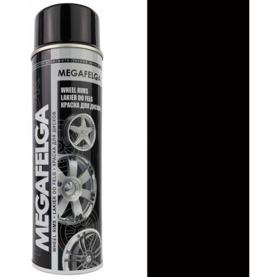 DecoColor Barva ve spreji MEGAFELGA RAL 9005 500 ml