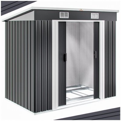 Deuba A1 196 x 122 x 182 cm antracit – Zboží Mobilmania