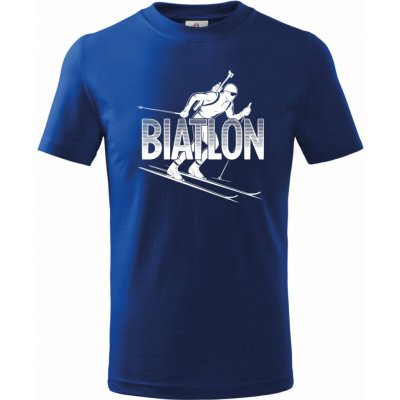 Shadow biatlon, bílý potisk dětské tričko Basic – Zbozi.Blesk.cz