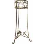 HowHomely Stojan na květiny 88x28 cm zlatá DD0574 – Zboží Dáma