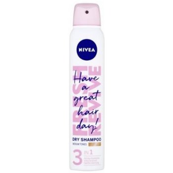 Nivea suchý šampon pro tmavé vlasy 200 ml