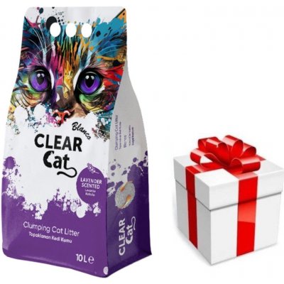 Clear Cat Blanco Lawenda żwirek bentonitowy 10 l – Sleviste.cz
