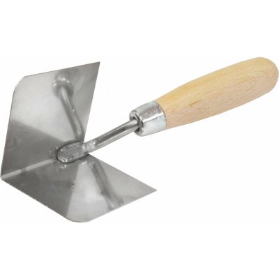 Lžíce štukatérská nerezová koutová 65x80 mm, tloušťka 0,8 mm | Extol Craft (306150) – Hledejceny.cz