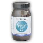 Viridian Magnesium Citrate with Vitamin B6 90 kapslí – Zboží Mobilmania