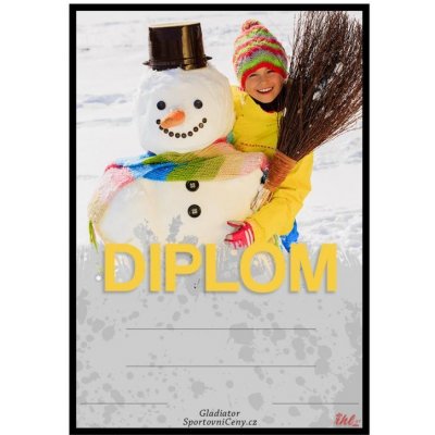 DD02i Diplom dětský – Zboží Dáma