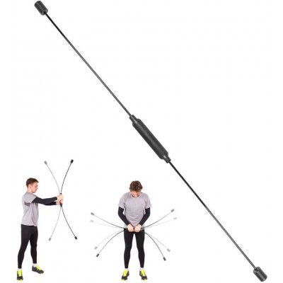 inSPORTline Flexi Bar Easy černá – Zboží Dáma