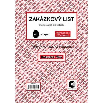 Baloušek Tisk PT180 Zakázkový list A5