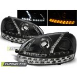 Tuning-Tec Přední čirá LED světla Volkswagen Golf V (2003 - 2009) - černé – Hledejceny.cz