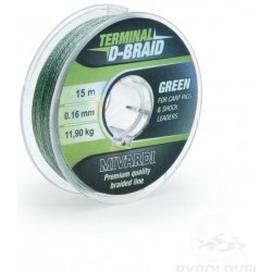 Mivardi Terminal D-Braid Green 15m 0,08mm