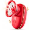 Vibrátor SuperLove Dream Lover 3in1 Perfect Vaccum Licking Stimulator Red