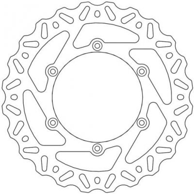 MOTO-MASTER Nitro brzdový kotouč - PŘEDNÍ BRZDA YAMAHA YZ 125/250 (17-22) / YZF 250/450 (16-22) - průměr 270mm | Zboží Auto